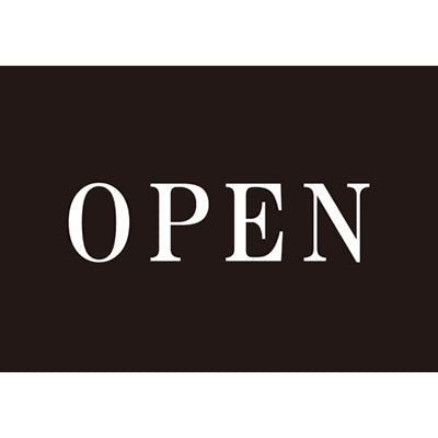 アルモード　ＯＰＥＮ両面表示プレート　（ＯＰＥＮ／ＣＬＯＳＥＤ）