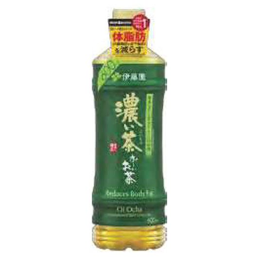 お～いお茶　濃い茶　600ml　24本入