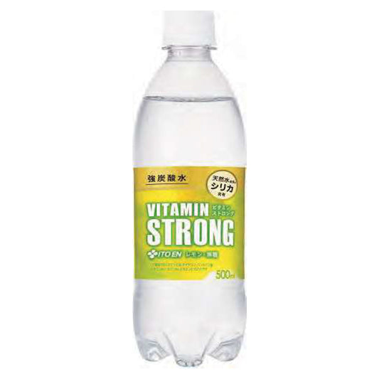 強炭酸水　ビタミンSTRONG　500ml　24本入