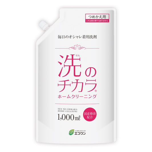 洗のチカラ（おしゃれ着用洗剤）詰め替え用　１０００ｍｌ