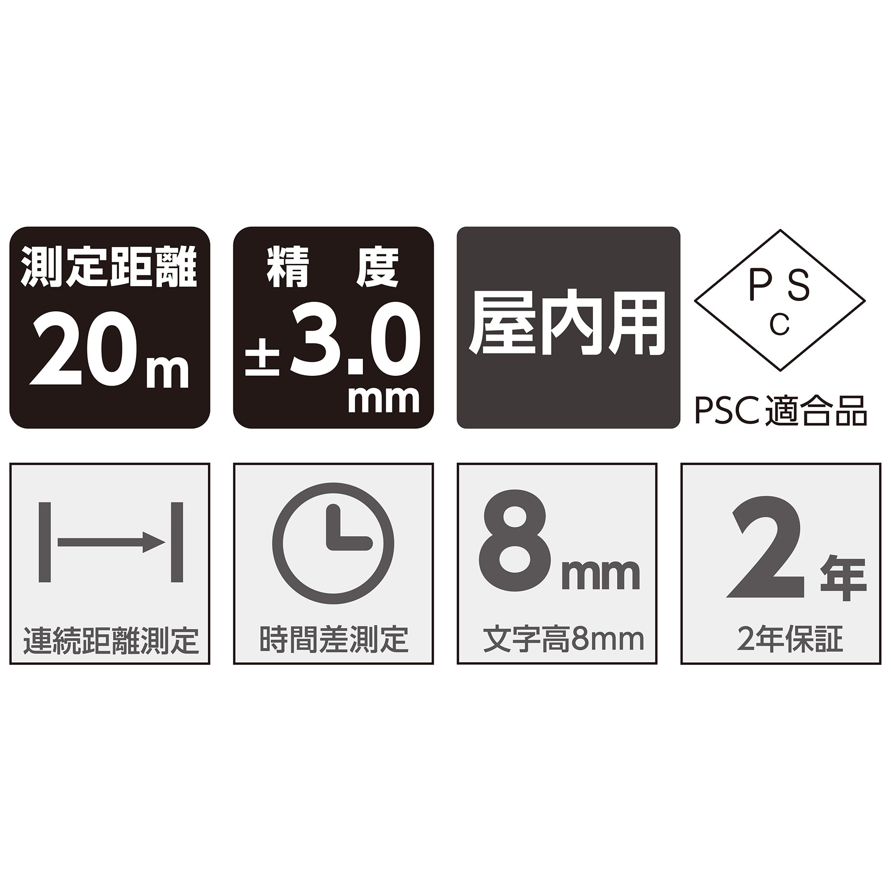 レーザー距離計 Ｌ－Ｍｅａｓｕｒｅ ＢＫ２０ – GREEN CROSS-select 工事現場の安全対策用品なら