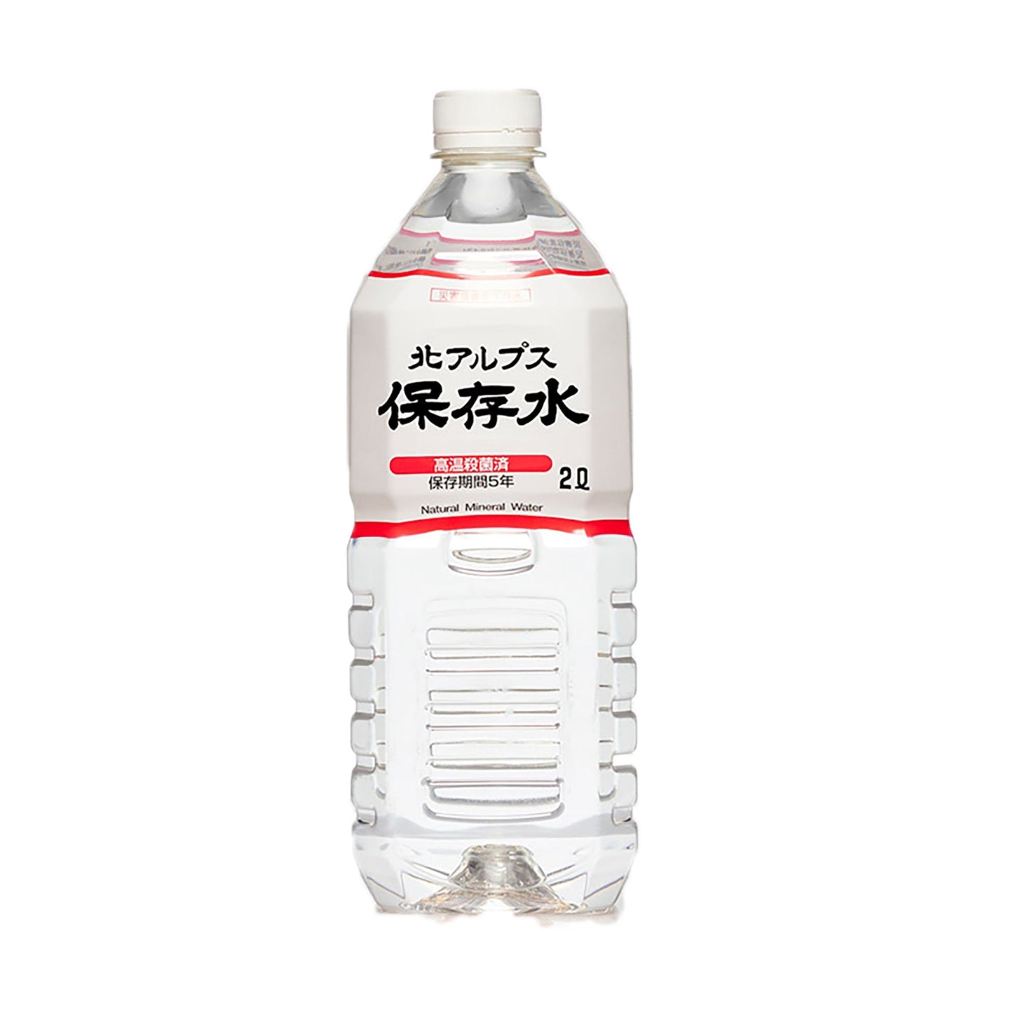 ５年保存　北アルプス保存水　２Ｌ×６本入り