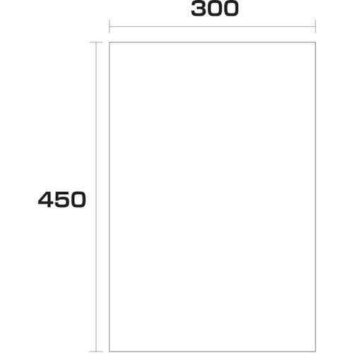 ポリエチレン袋　厚み０．０３　５００枚　３００幅ｘ長さ４５０ｍｍ