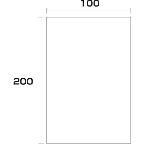 ポリエチレン袋　厚み０．０４　１０００枚　１００幅ｘ長さ２００ｍｍ