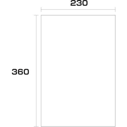 ポリエチレン袋　厚み０．０４　１０００枚　２３０幅ｘ長さ３６０ｍｍ