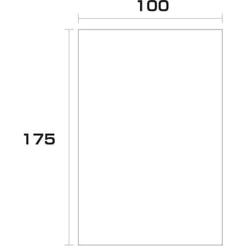 ポリエチレン袋　厚み０．０６　２０００枚　１００幅ｘ長さ１７５ｍｍ