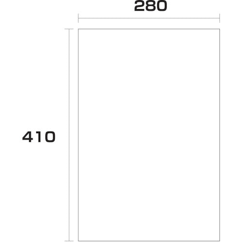 ポリエチレン袋　厚み０．１　５００枚　２８０幅ｘ長さ４１０ｍｍ