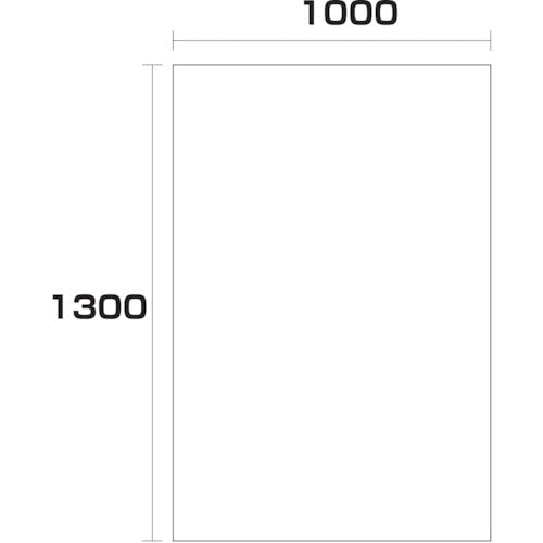 ポリエチレン袋　厚み０．１　５０枚　１０００幅ｘ長さ１３００ｍｍ