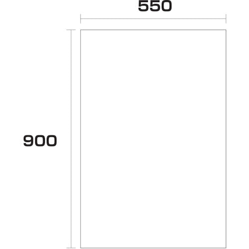 ポリエチレン袋　厚み０．２　１００枚　５５０幅ｘ長さ９００ｍｍ