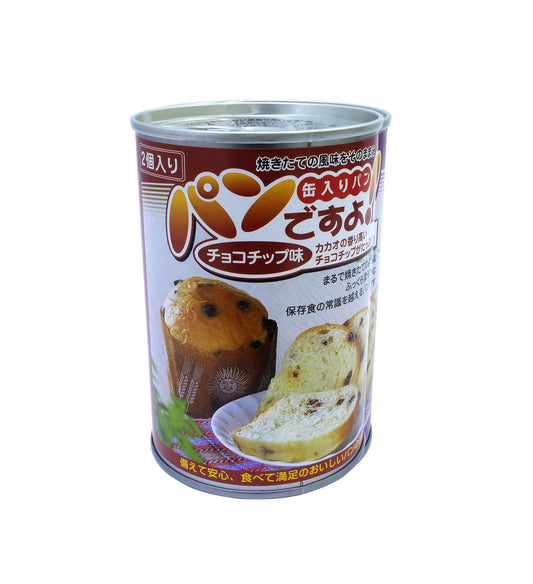 5年保存　缶入りパン　パンですよ！　チョコチップ　24缶セット