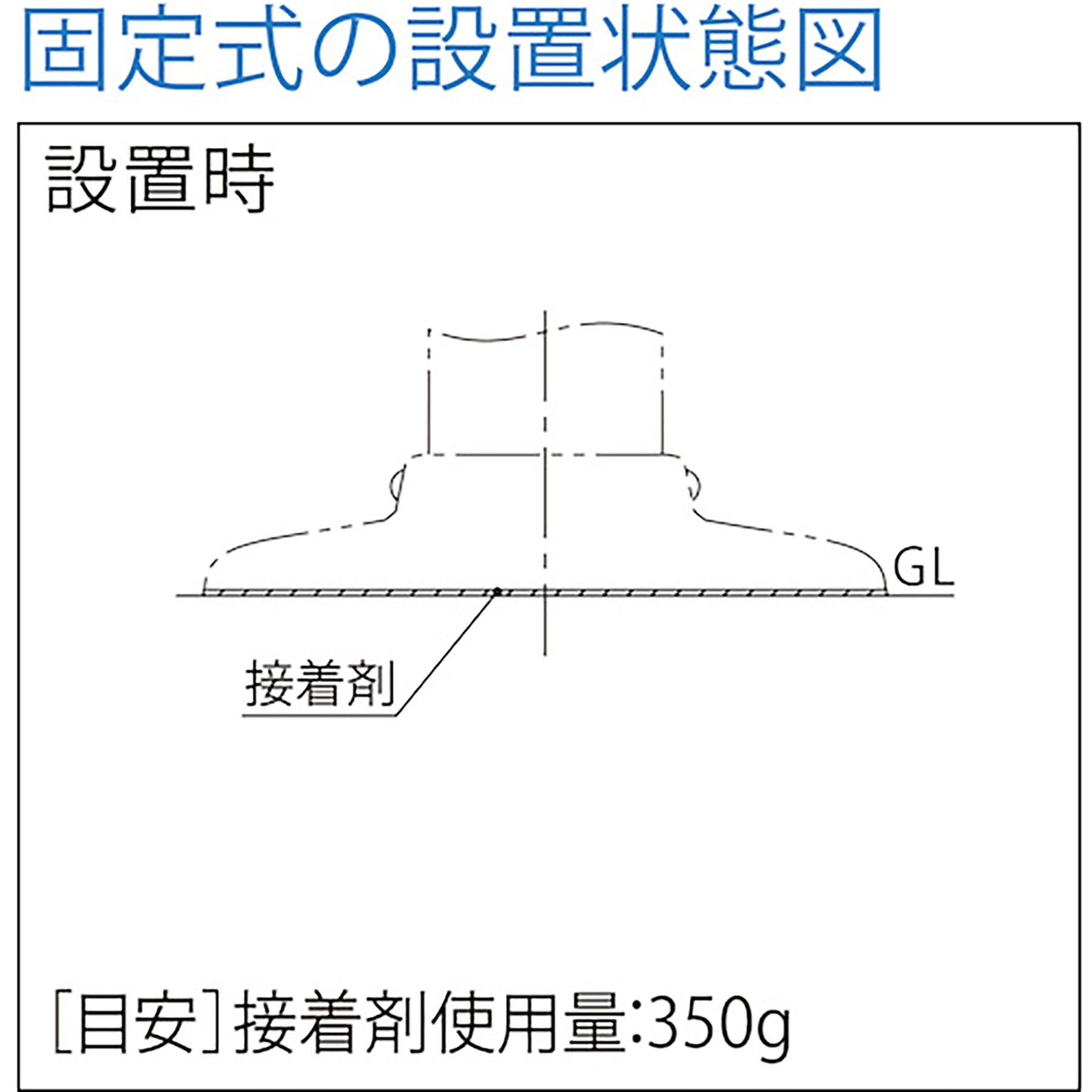 ポストコーンスタンダードＰＡＴ－６５－２５０－Ｒ