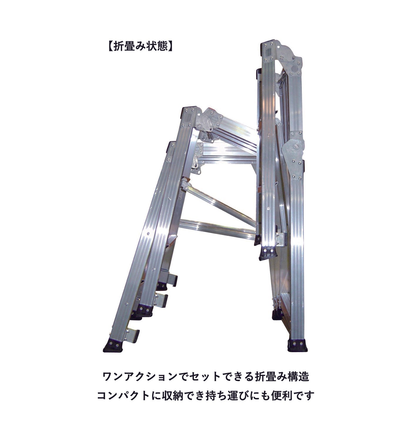 【要送料見積あり】作業台　楽駝ミニ　垂直高990mm　SKYM-10