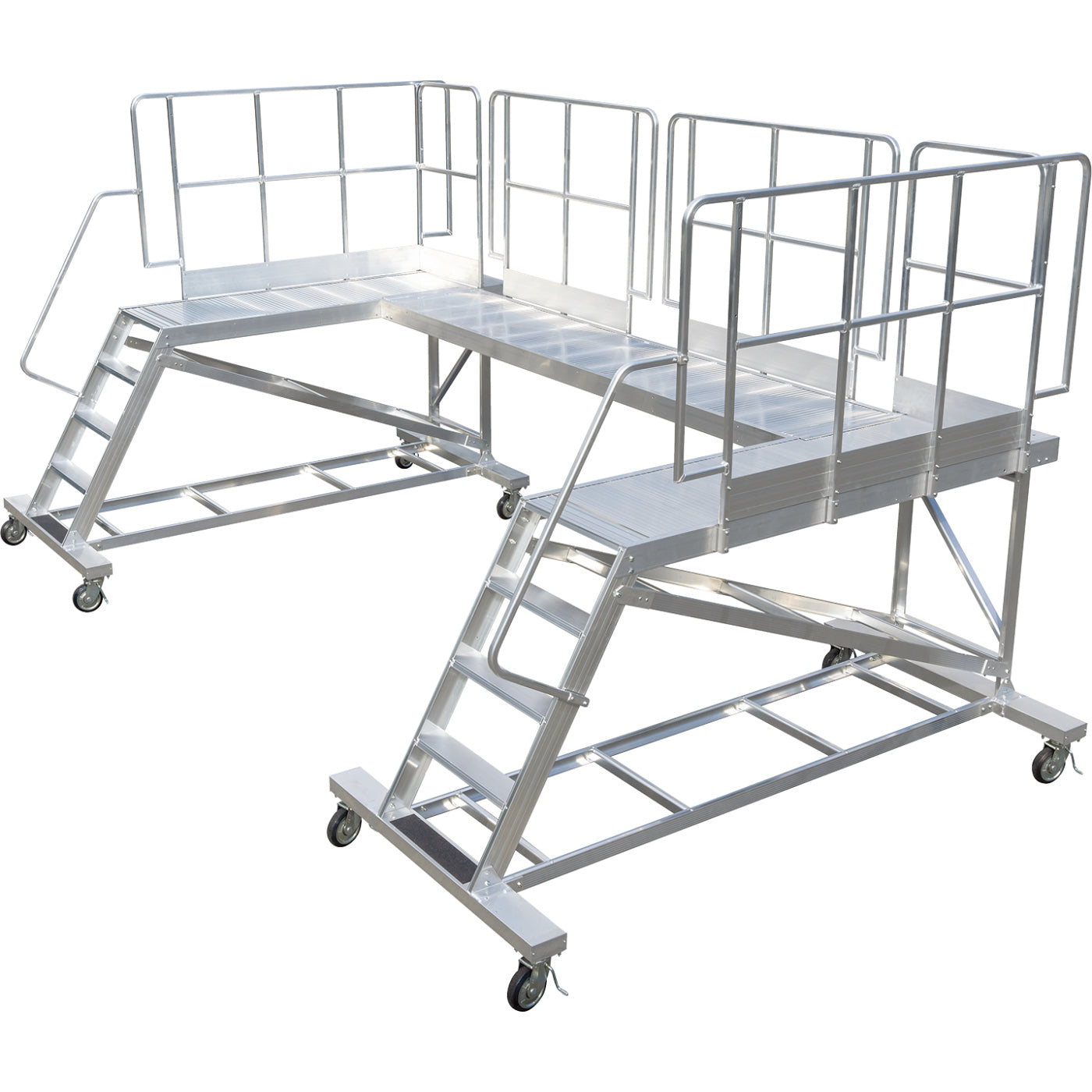 要送料見積あり】連結式大型作業台 天板高さ1.83m WB-18a – GREEN