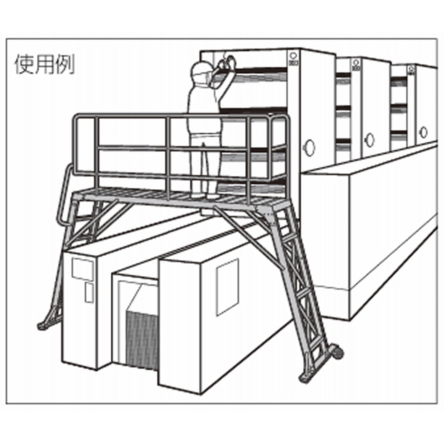 折りたたみ式大型作業台　アルバーZ　ＤＴ-170