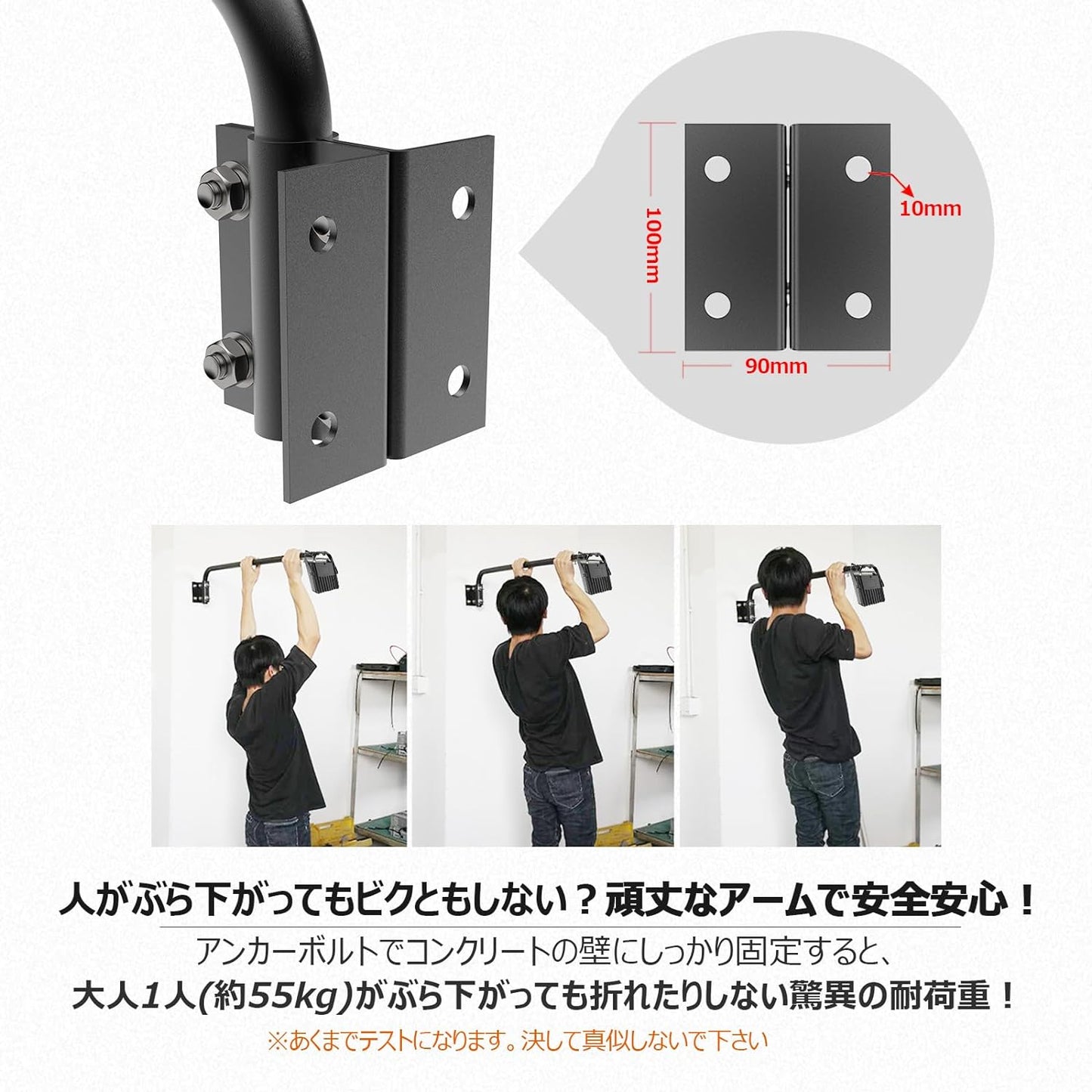 アーム式ＬＥＤ看板灯　６０ｃｍ　３０Ｗ　３１５０ＬＭ　高演色Ｒａ９５　１２０°（黒）