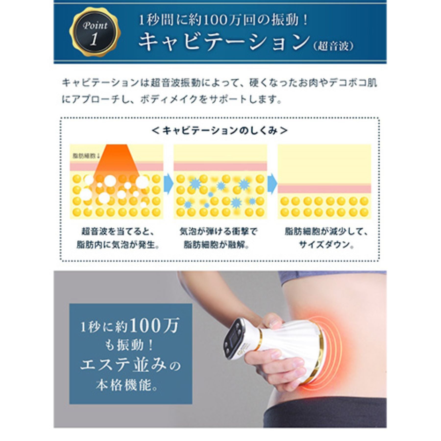 ポータブルマルチダイエット美容器 ＥＭＳ キャビテーション 温熱振動赤青ＬＥＤ – GREEN CROSS-select 工事現場の安全対策用品なら