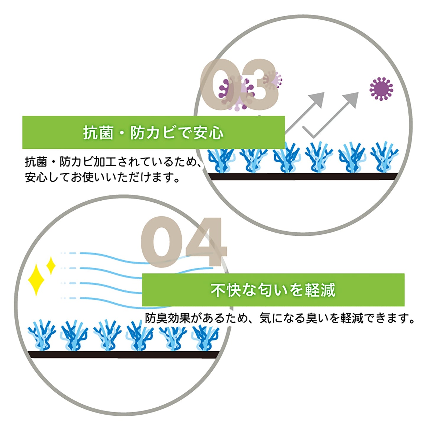 ビビットターフ　芝丈２８ｍｍ　巾１ｍ×長さ１０ｍ　グレー