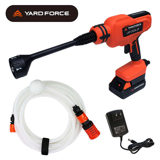 ＹＡＲＤＦＯＲＣＥ　２４Ｖコードレス強水圧洗浄機　家庭用　庭屋内外お掃除