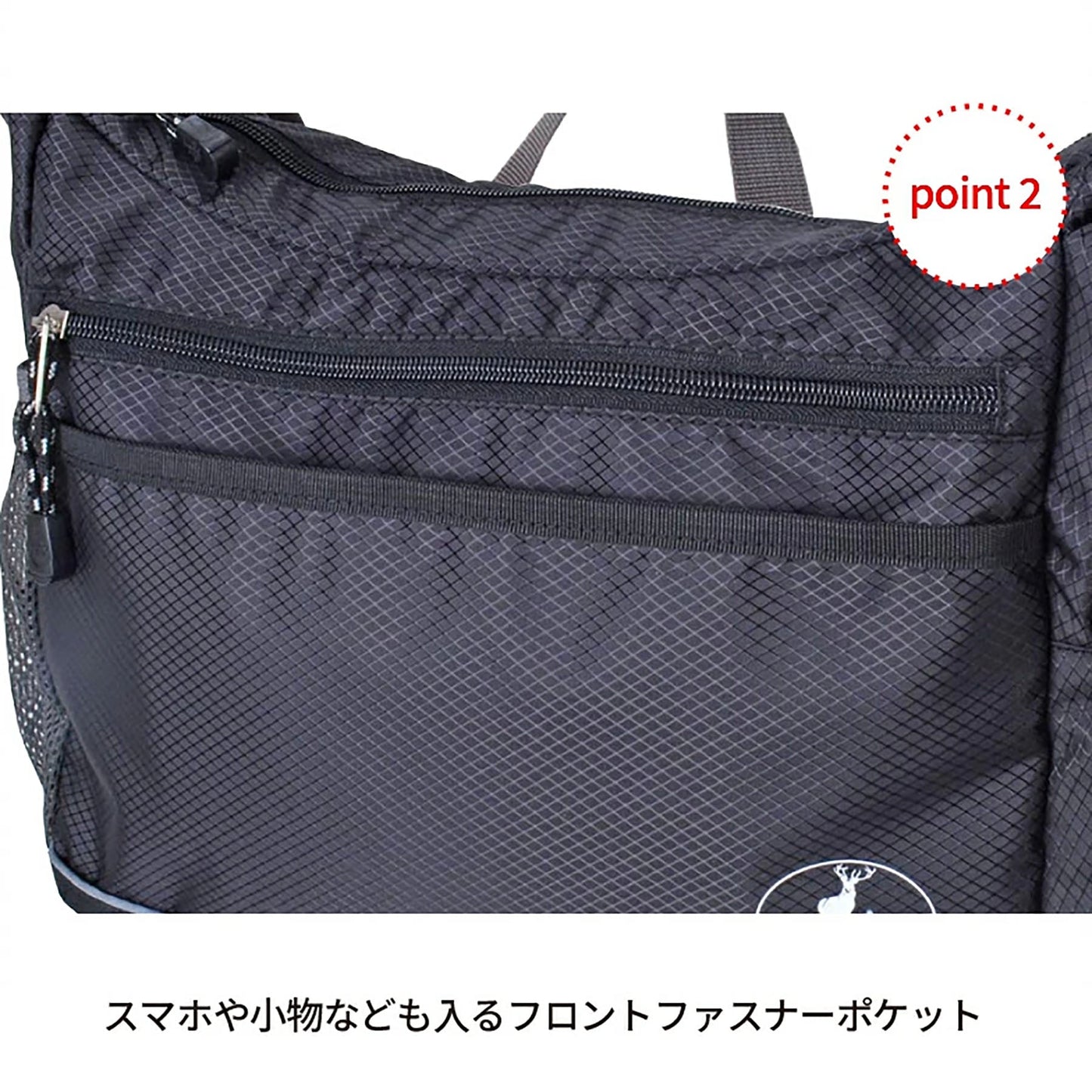 ＣＡＰＴＡＩＮ　ＳＴＡＧ　ショルダーバッグ　１３１０　レッド