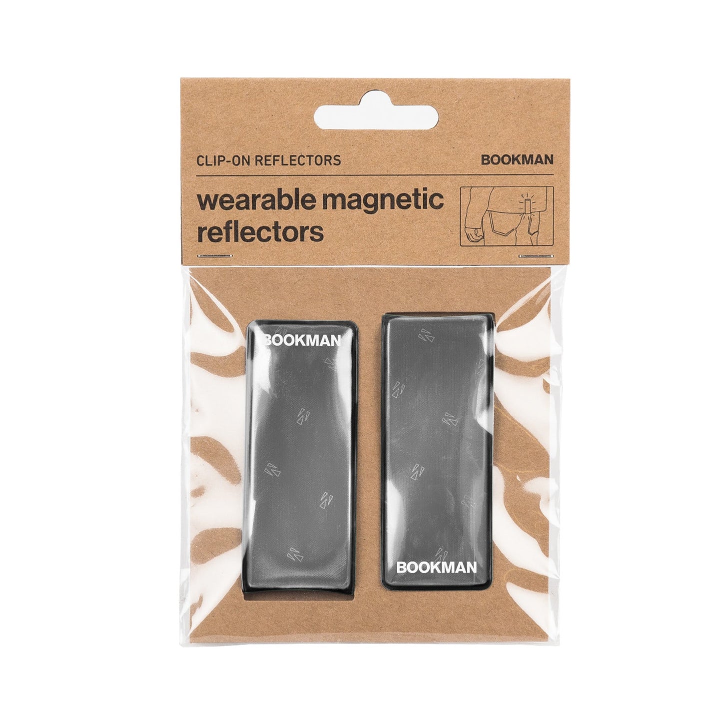 Ｃｌｉｐ－ｏｎ　Ｒｅｆｌｅｃｔｏｒｓ　クリップオンリフレクター　反射クリップ　Ｂｌａｃｋ